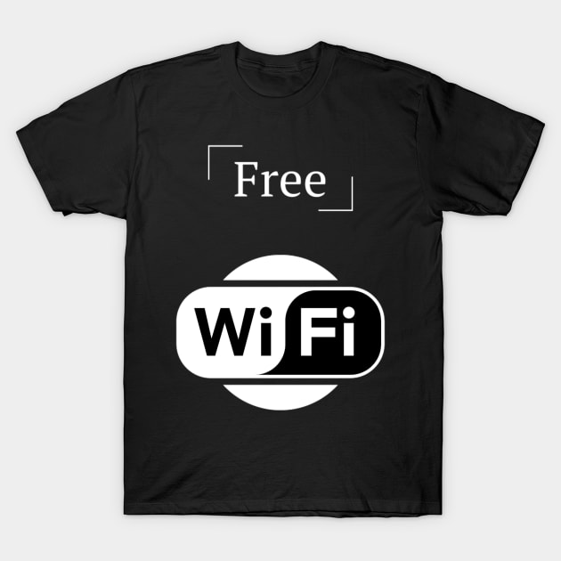 Wifi T-Shirt by DeviAprillia_store